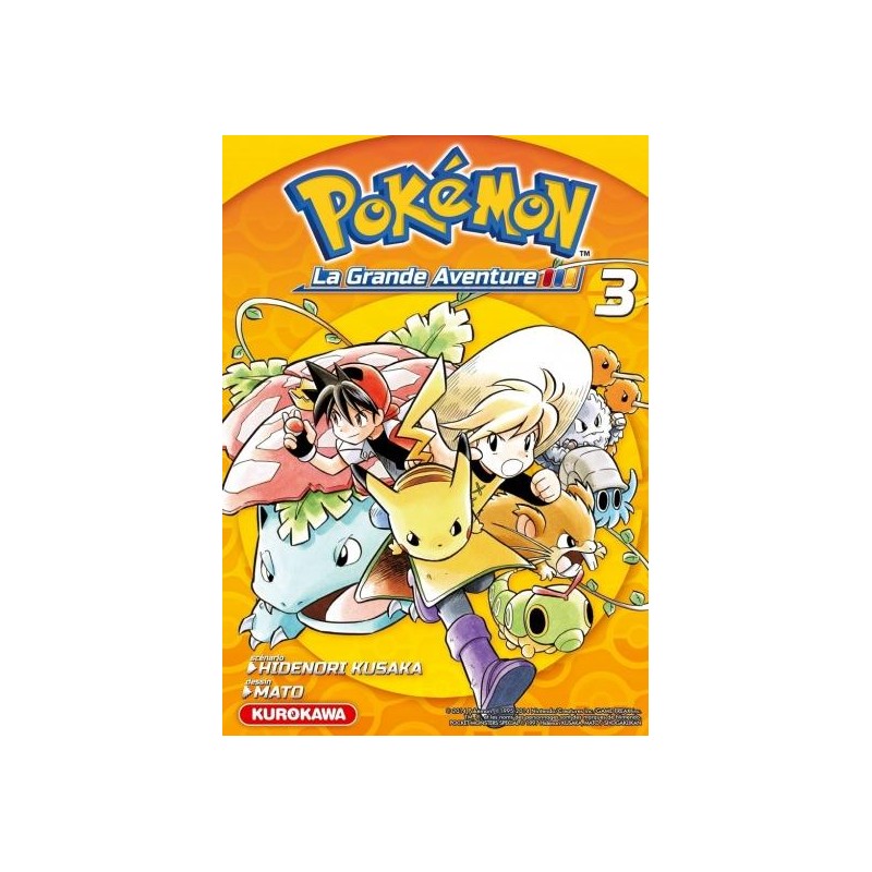 POKEMON : La grande aventure - Tome 3