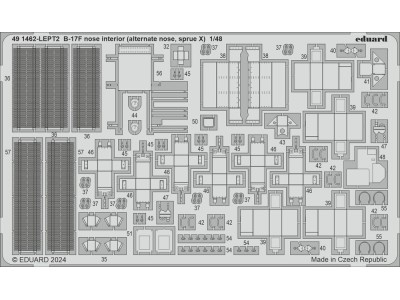 B-17F alternate nose (frame X) PART I 