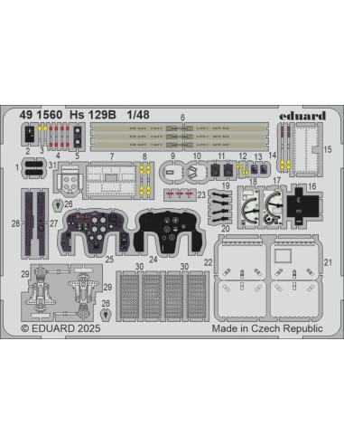 Hs 129B for Takom 