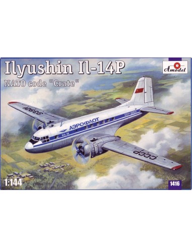 Ilyushin IL-14P Crate Soviet civil airc. 