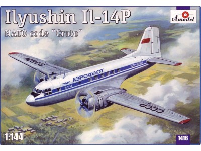 Ilyushin IL-14P Crate Soviet civil airc. 