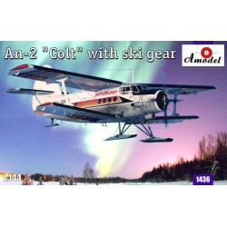 Antonov An-2 'Colt' with ski gear 