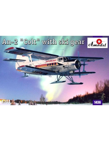 Antonov An-2 'Colt' with ski gear 