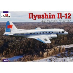 Ilyushin IL-12 'Coach' Soviet cargo air. 