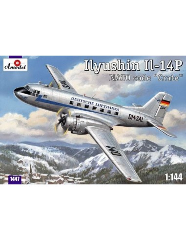 Ilyushin IL-14P DDR Lufthansa civil airc 
