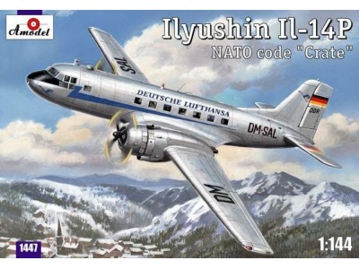 Ilyushin IL-14P DDR Lufthansa civil airc 