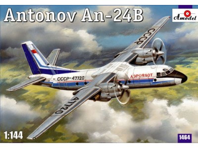 Antonov An-24B passenger airliner 