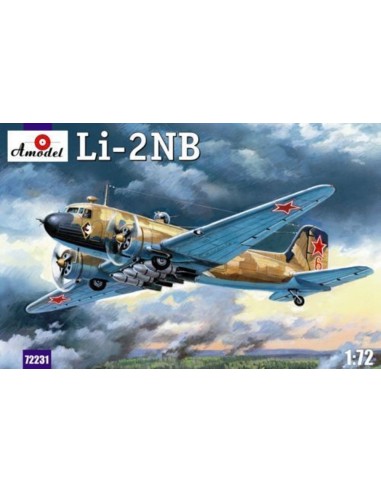 Lisunow Li-2NB Soviet light bomber 