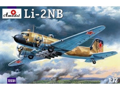 Lisunow Li-2NB Soviet light bomber 
