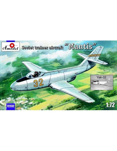 Yak-32 "Mantis" Soviet trainer aircraft 