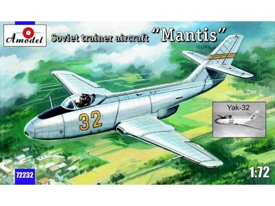 Yak-32 "Mantis" Soviet trainer aircraft 