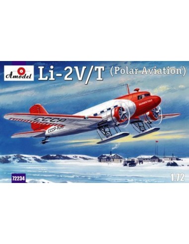 Lisunow Li-2V/T Soviet polar aircraft 