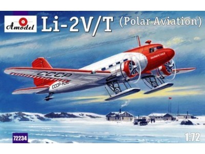 Lisunow Li-2V/T Soviet polar aircraft 