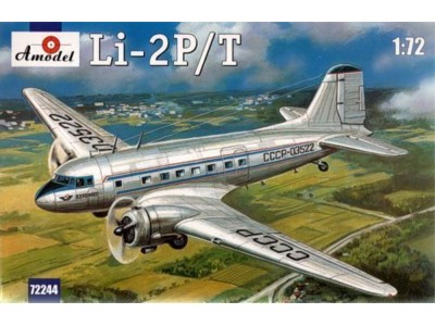 Lisunov Li-2P/T Soviet passenger aircraf 