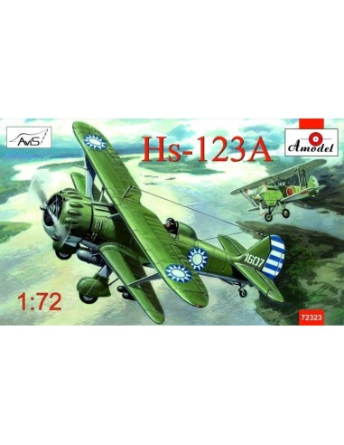 Henschel Hs-123A Chinese dive bomber 