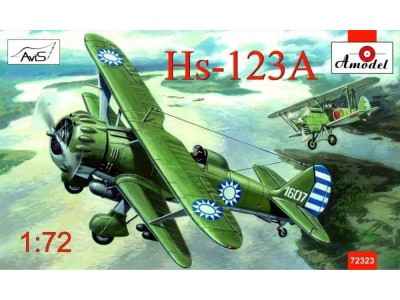 Henschel Hs-123A Chinese dive bomber 