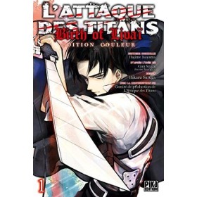 L'ATTAQUE DES TITANS - Birth of Livai - Tome 1 EDITION COULEUR