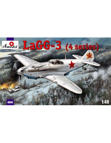 LaGG-3 (4 series) Soviet fighter 