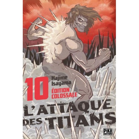 L'ATTAQUE DES TITANS - Edition Colossale - Tome 10