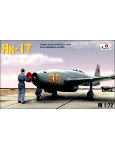 Yakolev Yak-17 Soviet jet fighter 