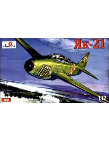 Yakovlev Yak-21 Soviet jet fighter 