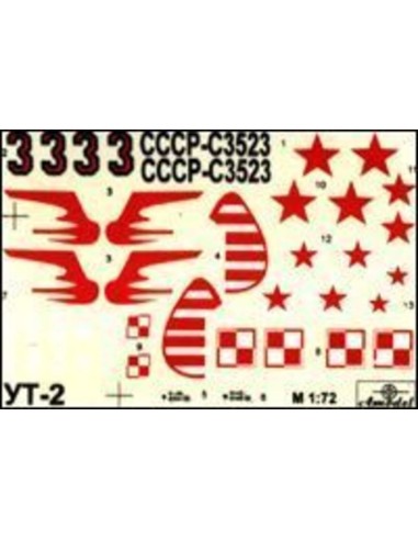 Ut-2 Soviet trainer airplane 