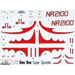 Gee Bee Super Sportster R1 Aircraft 