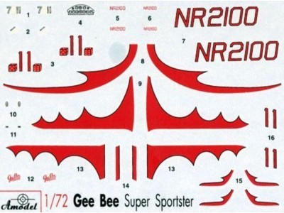 Gee Bee Super Sportster R1 Aircraft 