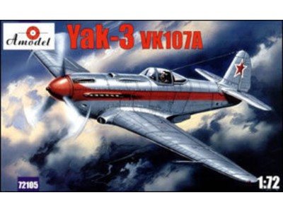 Yakovlev Yak-3 VK107A Soviet fighter 