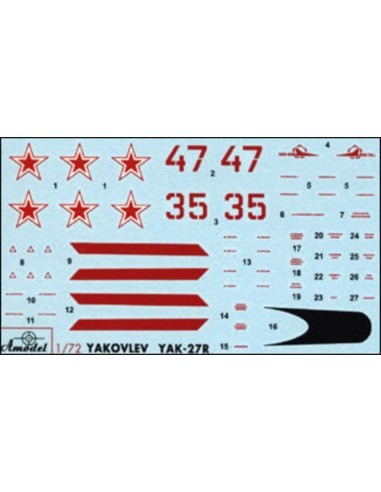 Yakovlev Yak-27R Soviet interceptor 