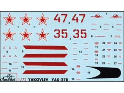 Yakovlev Yak-27R Soviet interceptor 