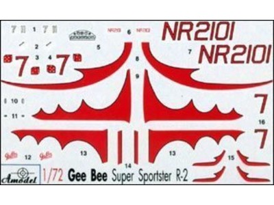 Gee Bee Super Sportster R2 Aircraft 