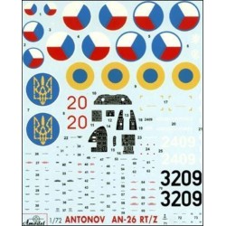 Antonov An-26 RR,RT,Z version, military 