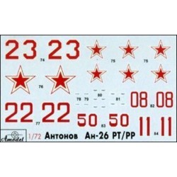 Antonov An-26 RR,RT,Z version, military  2