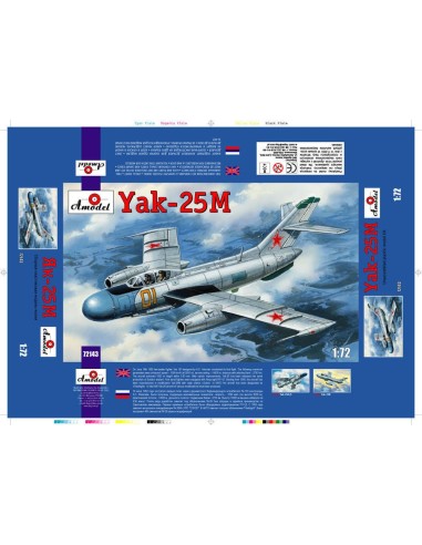 Yakovlev Yak-25M Soviet fighter 