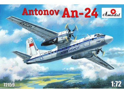 Antonov An-24 civil aircraft 