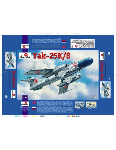 Yakovlev Yak-25K/S Soviet fighter 