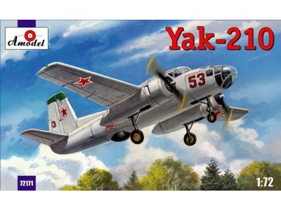 Yak-210 Soviet trainer aircraft 