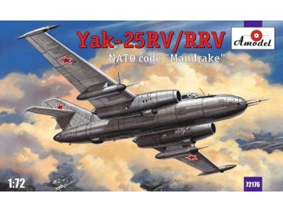 Yakovlev Yak-25RV/RRV Mandrake sovj.int. 