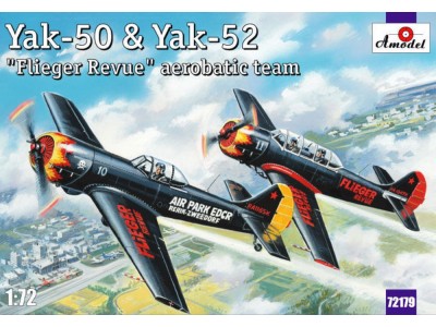 Yak-50 & Yak-52 'Flieger Revue' aerobati 