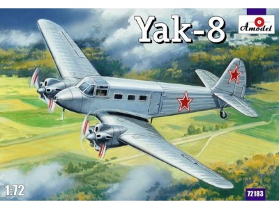 Yakovlev Yak-8 Soviet passenger aircraft 