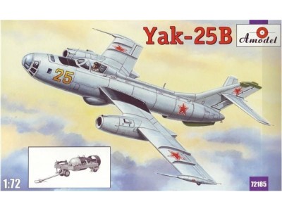 Yakovlev Yak-25B Soviet bomber 