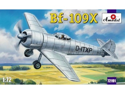 Bf-109X German experimental aircraft 