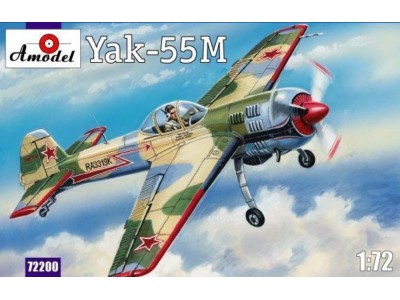 Yak-55M Soviet aerobatic aircraft 