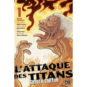 L'ATTAQUE DES TITANS - Before the Fall - Edition Colossale - Tome 1