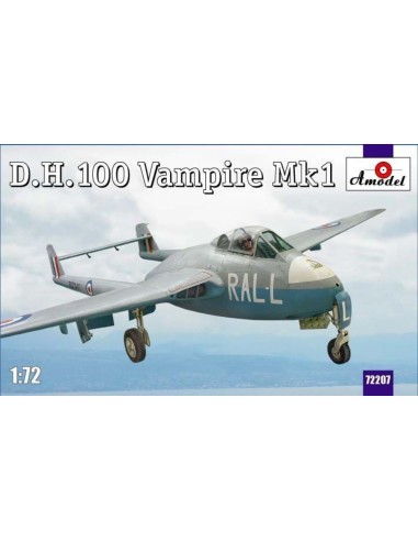 D.H.100 Vampire Mk1 RAF jet fighter 