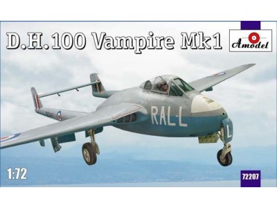 D.H.100 Vampire Mk1 RAF jet fighter 