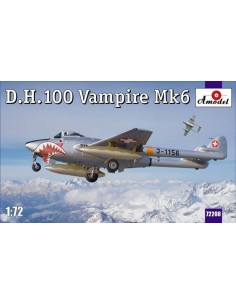 D.H.100 Vampire Mk6 RAF jet fighter 