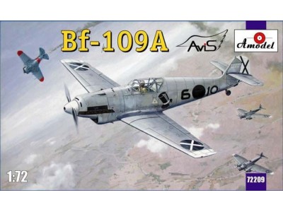 Messerschmitt Bf-109A German fighter 