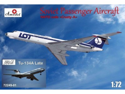 Tupolev Tu-134A, late LOT/Aeroflot 
